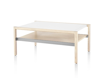 BRABO - Rectangular wooden side table by Herman Miller - view 3